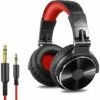 FVO Casque Audio Studio Professionnel, Casque Filaire, Casque De Monitoring, Son Parfait Pour Synthétiseur PC TV Tablette Smartphone (Rouge) -Protection auditive et tête Soldes 2022 66023993 1