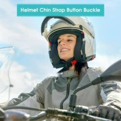 YEURIé Clip De Vitesse Pour Casque De Moto, Boucle De Bouton De Casque, Boucle De Clip De Casque Pour Garder Le Casque Stable,3Pcs -Protection auditive et tête Soldes 2022 66084654 5