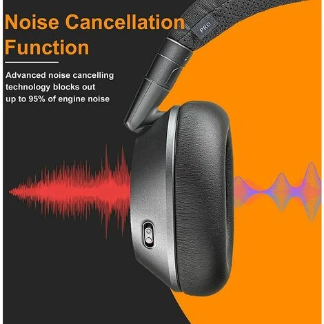 JOORRT Coussinets De Remplacement Compatible Avec Plantronics Backbeat Pro 2 Bluetooth Sans Fil Casque Réducteur De Bruit (Gris) 7 JOORRT Coussinets De Remplacement Compatible Avec Plantronics Backbeat Pro 2 Bluetooth Sans Fil Casque Réducteur De Bruit (Gris) – Image 5