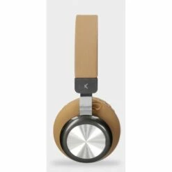 BRICOMARTEAU Casques Sans Fil KSIX Retro Marron