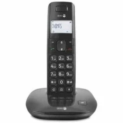 BRICOMARTEAU Téléphone Fixe Doro Comfort 1010 Noir Sans Fil