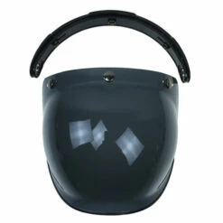 FUIENKO Casque De Moto Avec Visière à Bulles, Protection UV 400, Demi-visage, Approuvé CE, Verre, S'adapte à 3 Broches, Avec Rabat,gradiant Smoke -Protection auditive et tête Soldes 2022 66330404 4