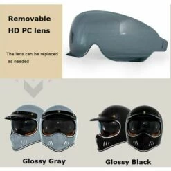 FUIENKO Visière De Casque De Moto, Visière De Motocross, Bord De Casque, Anti UV, Accessoires Universels Réglables à 3 Boutons,Clear Lens -Protection auditive et tête Soldes 2022 66330520 5