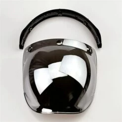 FUIENKO Casque De Moto Universel, Vintage, Visage Ouvert, Visière à Bulles, Pare-brise, Visière, Lentille, Accessoire,14 -Protection auditive et tête Soldes 2022 66330548 3