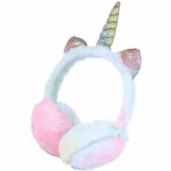 ZHUOXUAN Belle Licorne Cache-oreilles Enfants Chaud Cache-oreilles Licorne Cache-oreilles Hiver Couverture D'oreille -Protection auditive et tête Soldes 2022 66355333 3