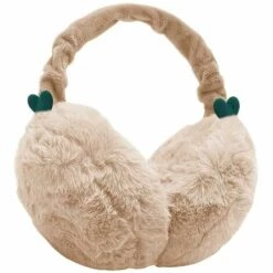 ZHUOXUAN Cache-oreilles Chauds D'hiver Cache-oreilles En Fourrure Protège-oreilles Femmes Filles Cache-oreilles Pliables