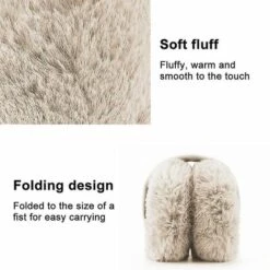 ZHUOXUAN Cache-oreilles Chauds Et Mignons D'hiver, Cache-oreilles Pliables -Protection auditive et tête Soldes 2022 66356465 5