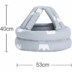 Casques De Sécurité Pour Bébé Chapeaux Antichute Pour Bébé Casquettes En Coton Ajustables Pouvant Protéger La Tête Adaptées Aux Enfants De 0 à 3 Ans,-Adélala -Protection auditive et tête Soldes 2022 66378534 5