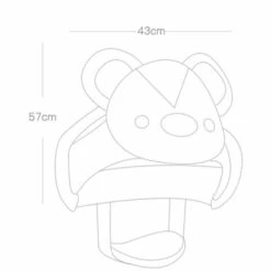 Bébé Casque De Sécurité, Enfants En Bas âge Infantile Anti-Collision Casquette De Protection De La Tête, Harnais Réglables Protecteur De La Tête Sans Bosses Tête Coussin De Sécurité Casque(Petit Ours),-Adélala -Protection auditive et tête Soldes 2022 66383418 5