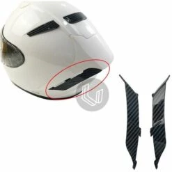 FUIENKO Étui De Décoration De Casque De Moto, Accessoires De Décoration De Casque Pour SHOEI X14 X-14 TC-1 TC-2 TC-3 TC-4 TC-5 TC-6 TC-9 TC-10,A