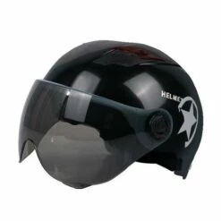 FUIENKO Casque De Moto, De Scooter, Respirant, Pour L'extérieur, Casquette De Cyclisme Avec Patch D'avertissement Réfléchissant De Sécurité,red,Fédération De Russie -Protection auditive et tête Soldes 2022 66413446 4