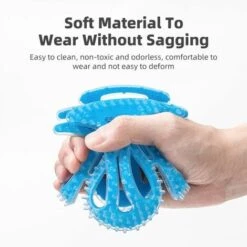 FUIENKO ROCKBROS – Doublure De Casque De Moto, Coussin De Casque Respirant En Silicone Anti-déformation, Doublure De Ventilation Pour Casque De Cyclisme,only Liner Pad BL -Protection auditive et tête Soldes 2022 66413593 5