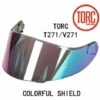 FUIENKO TORC – Bouclier De Casque En Verre, Pour V271, Original,colorful Shield,CHINA -Protection auditive et tête Soldes 2022 66413684 1
