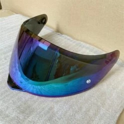 FUIENKO Visière De Casque De Moto Complète, Pour AGV K5 K3SV K1, Visière De Casque De Moto, Visière De Pare-brise D'objectif K3SV K5,New Rainbow,CHINA
