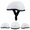 FUIENKO Casque De Moto Vintage Demi-visage Pour Harley, Pour Vtt, Vélo Cruiser, Scooter, Noir Mat, Accessoires,White,CHINA -Protection auditive et tête Soldes 2022 66413924 1