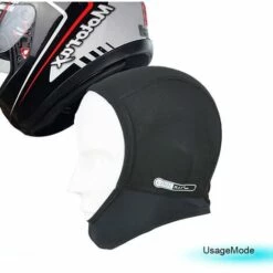 FUIENKO Casque De Moto, Bonnet Intérieur Respirant à Séchage Rapide, Bonnet De Course, Pour Hommes Et Femmes,L -Protection auditive et tête Soldes 2022 66413946 5