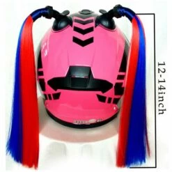FUIENKO Casque Queue De Cheval Pour Moto, Pour Vélo,Light Pink,CHINA -Protection auditive et tête Soldes 2022 66414274 5