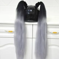 FUIENKO Perruque Tressée Pour Casque De Moto, 2 Pièces/paire, Nouvelle Décoration, Queue De Cheval Punk Sale Pour Cadeau De Noël,LB7(No Helmet) -Protection auditive et tête Soldes 2022 66414337 5