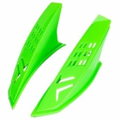 FUIENKO Autocollant De Décoration En Corne Pour Casque De Moto, 2 Pièces, Accessoires De Décoration Amusants Pour Casque D7YA,green