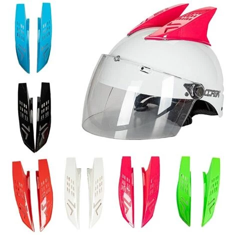 FUIENKO Autocollant De Décoration En Corne Pour Casque De Moto, 2 Pièces, Accessoires De Décoration Amusants Pour Casque D7YA,green 6 FUIENKO Autocollant De Décoration En Corne Pour Casque De Moto, 2 Pièces, Accessoires De Décoration Amusants Pour Casque D7YA,green – Image 4