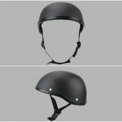 FUIENKO Casque De Moto Rétro Unisexe, Vintage, Vtt, Cyclisme Ultraléger, Demi-visage, Sécurité,Matte Black,CHINA 9 FUIENKO Casque De Moto Rétro Unisexe, Vintage, Vtt, Cyclisme Ultraléger, Demi-visage, Sécurité,Matte Black,CHINA -Protection auditive et tête Soldes 2022 66414468 3