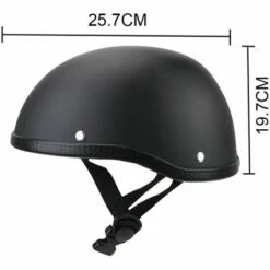 FUIENKO Casque De Moto Rétro Unisexe, Vintage, Vtt, Cyclisme Ultraléger, Demi-visage, Sécurité,Matte Black,CHINA 10 FUIENKO Casque De Moto Rétro Unisexe, Vintage, Vtt, Cyclisme Ultraléger, Demi-visage, Sécurité,Matte Black,CHINA -Protection auditive et tête Soldes 2022 66414468 4