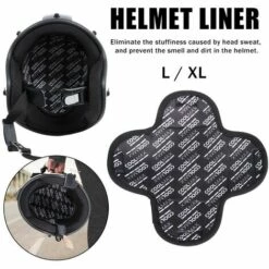 FUIENKO Coussin De Casque De Moto à Séchage Rapide, Respirant, Anti-transpiration, Doublure D'isolation, Noir,L,CHINA -Protection auditive et tête Soldes 2022 66414637 5