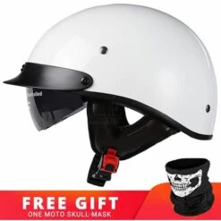 FUIENKO Casque De Moto Demi-casque De Motard Allemand Vintage, Visage Ouvert, Rétro, Chopper, Biker, Pilote, Taille M-XXL,LV112-2,M 8 FUIENKO Casque De Moto Demi-casque De Motard Allemand Vintage, Visage Ouvert, Rétro, Chopper, Biker, Pilote, Taille M-XXL,LV112-2,M -Protection auditive et tête Soldes 2022 66414737 2