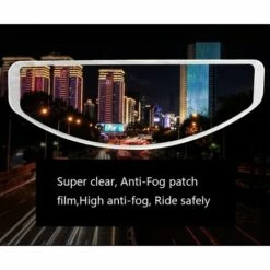 FUIENKO Film Patch Anti-buée Transparent, Pour Visière De Moto, Accessoires De Course,53 -Protection auditive et tête Soldes 2022 66414831 5