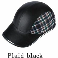 FUIENKO Casque De Moto Pour Femmes Et Hommes, Demi-casque Ouvert Au Visage, équipement De Vélo, Scooter, Casquette De Baseball, Style Chapeau De Sécurité UV,Black,CHINA -Protection auditive et tête Soldes 2022 66414880 5