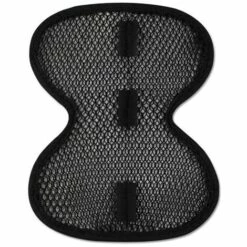 FUIENKO Casque De Moto Respirant, Doublure, Coussin, Isolation Thermique, C6UB,Black