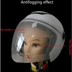 FUIENKO Film Patch Anti-buée Pour Casque Universel, Films Anti-buée Pour Moto,green -Protection auditive et tête Soldes 2022 66417048 4