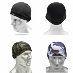 Fuienko – Casque De Moto Respirant, Casquette Intérieure Pour Hommes Et Femmes, Séchage Rapide, évacuation De L'humidité, été,Blue -Protection auditive et tête Soldes 2022 66417554 4