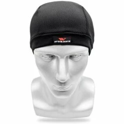 Fuienko – Casque De Moto Respirant, Casquette Intérieure Pour Hommes Et Femmes, Séchage Rapide, évacuation De L'humidité, été,Blue -Protection auditive et tête Soldes 2022 66417554 5