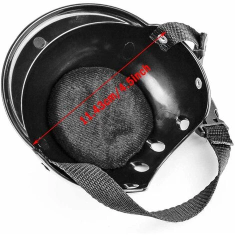 ECHOO Casque Pour Animaux Compagnie, Casquette De Sécurité Pour Chien, Casquette Casque Vélo Pour Chats, Universel Plastique Ajustable Casque Moto Pour Chien Pour Petits Chiens, Chats (Noir) 5 ECHOO Casque Pour Animaux Compagnie, Casquette De Sécurité Pour Chien, Casquette Casque Vélo Pour Chats, Universel Plastique Ajustable Casque Moto Pour Chien Pour Petits Chiens, Chats (Noir) – Image 3