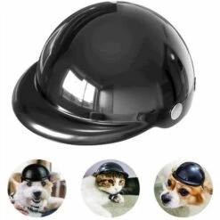 ECHOO Casque Pour Animaux Compagnie, Casquette De Sécurité Pour Chien, Casquette Casque Vélo Pour Chats, Universel Plastique Ajustable Casque Moto Pour Chien Pour Petits Chiens, Chats (Noir) 10 ECHOO Casque Pour Animaux Compagnie, Casquette De Sécurité Pour Chien, Casquette Casque Vélo Pour Chats, Universel Plastique Ajustable Casque Moto Pour Chien Pour Petits Chiens, Chats (Noir) -Protection auditive et tête Soldes 2022 66647024 4