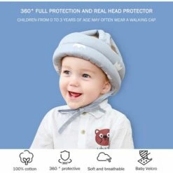 OCXIN 360 ° Anti-Collision Bébé Casque Protection De La Tête Antichoc Casque De Sécurité Casque De Sécurité Infant Toddler Kids Head Protection Cap Safety Hat Cotton Hat Head Protection Cap Protection De La Tête Réglable, 6 à 60 Mois Bébé 9 OCXIN 360 ° Anti-Collision Bébé Casque Protection De La Tête Antichoc Casque De Sécurité Casque De Sécurité Infant Toddler Kids Head Protection Cap Safety Hat Cotton Hat Head Protection Cap Protection De La Tête Réglable, 6 à 60 Mois Bébé -Protection auditive et tête Soldes 2022 66859036 3