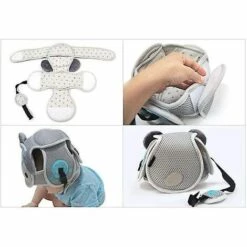 HABIENTôT Bébé Tête Réglable Garde De Sécurité Casque De Protection Infantile Tête Respirante Protège-Front Pour Enfants En Bas âge Apprendre à Marcher, Ours—Oi-FRIS -Protection auditive et tête Soldes 2022 66878636 3