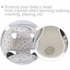 HABIENTôT Bébé Tête Réglable Garde De Sécurité Casque De Protection Infantile Tête Respirante Protège-Front Pour Enfants En Bas âge Apprendre à Marcher, Ours—Oi-FRIS -Protection auditive et tête Soldes 2022 66878636 4