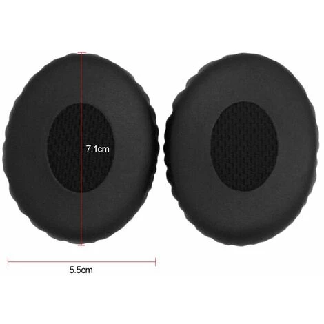 KAEJYIUT Coussin Coussinets D'Oreille De Remplacement Pour Casque Bose On Ear Oe2 Oe2I, 1 Paire, Le Noir 3 KAEJYIUT Coussin Coussinets D'Oreille De Remplacement Pour Casque Bose On Ear Oe2 Oe2I, 1 Paire, Le Noir