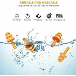 YIENJAOY Protection Auditive , AGILITY Quiet Bouchons D’Oreilles Anti-Bruit,Bouchons D'Oreille Pour Dormir,Dormir Bouchon D'oreille,Protection Auditive Bouchons D'Oreille,Bouchons D'oreilles,Bouchon D'oreille De Nager Imperméable-10 Paires 10 YIENJAOY Protection Auditive , AGILITY Quiet Bouchons D’Oreilles Anti-Bruit,Bouchons D'Oreille Pour Dormir,Dormir Bouchon D'oreille,Protection Auditive Bouchons D'Oreille,Bouchons D'oreilles,Bouchon D'oreille De Nager Imperméable-10 Paires -Protection auditive et tête Soldes 2022 67145428 4