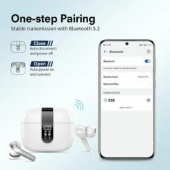 OCXIN Écouteurs Sans Fil, écouteurs Sans Fil Intra-auriculaires Avec Microphone, 40h De Lecture Ipx7 étanche USB C Bluetooth Casque Sport -Protection auditive et tête Soldes 2022 67156769 4