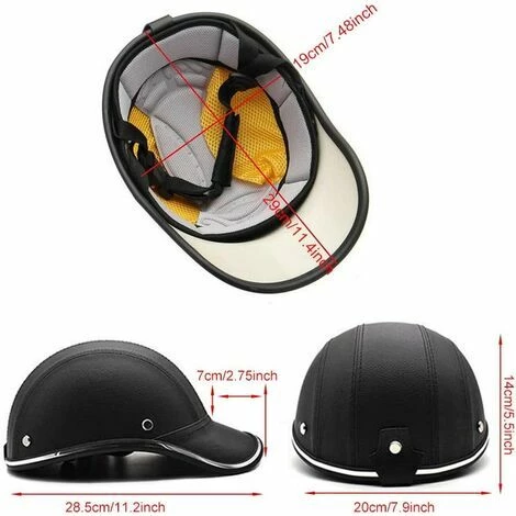 FVO Casque De Vélo Coupe-vent Pour Homme Et Femme (Noir) 4 FVO Casque De Vélo Coupe-vent Pour Homme Et Femme (Noir) – Image 2