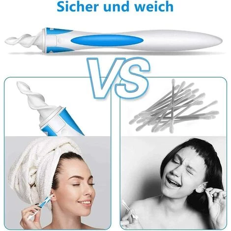 Fei Yu Nettoyant Oreille - Q Grips Nettoyant, Oreilles Appareil Reutilisable Avec Tige Souple En Silicone X16 - Nettoyeur Pour Oreilles Enfant, Adulte - Nettoyage Ear Wax Cleaner 6 Fei Yu Nettoyant Oreille - Q Grips Nettoyant, Oreilles Appareil Reutilisable Avec Tige Souple En Silicone X16 - Nettoyeur Pour Oreilles Enfant, Adulte - Nettoyage Ear Wax Cleaner – Image 4