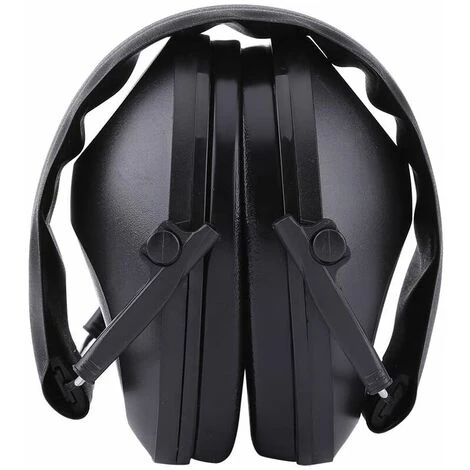 KAEJYIUT Casque Antibruit Insonorisées Serre-tête Pliable Cache-oreilles De Protection D'Oreilles Contre Risques Du Bruit Pour Travail De L'industrie, Tir, Chasse(Noir) 3 KAEJYIUT Casque Antibruit Insonorisées Serre-tête Pliable Cache-oreilles De Protection D'Oreilles Contre Risques Du Bruit Pour Travail De L'industrie, Tir, Chasse(Noir)