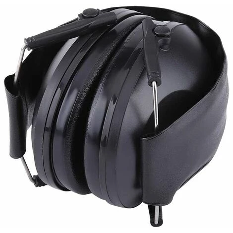 KAEJYIUT Casque Antibruit Insonorisées Serre-tête Pliable Cache-oreilles De Protection D'Oreilles Contre Risques Du Bruit Pour Travail De L'industrie, Tir, Chasse(Noir) 6 KAEJYIUT Casque Antibruit Insonorisées Serre-tête Pliable Cache-oreilles De Protection D'Oreilles Contre Risques Du Bruit Pour Travail De L'industrie, Tir, Chasse(Noir) – Image 4