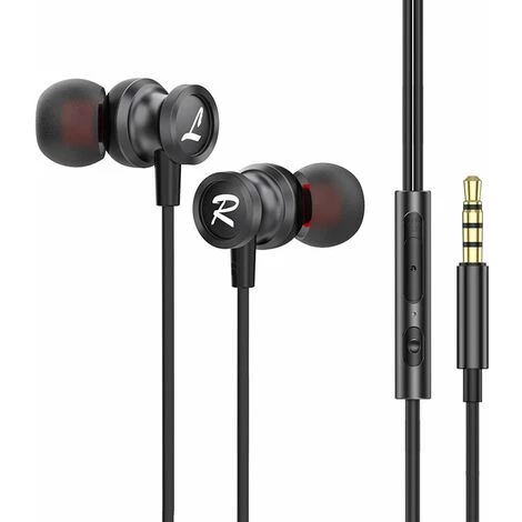 THSINDE Écouteurs Fusion Avec Microphone + Audio Haute Qualité + Casque Longue Durée Avec Mousse à Mémoire De Forme + Garantie 5 Ans - Jack 3,5 Mm Pour Console IOS Android PC + Nouvelle Version 2022 + Noir 3 THSINDE Écouteurs Fusion Avec Microphone + Audio Haute Qualité + Casque Longue Durée Avec Mousse à Mémoire De Forme + Garantie 5 Ans - Jack 3,5 Mm Pour Console IOS Android PC + Nouvelle Version 2022 + Noir