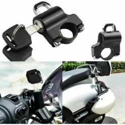 TANèTUE 2 Pièces Verrou De Casque Antivol, Serrure De Casque De Moto Avec 2 Clés, Serrure De Casque De Moto Universelle Compatible Avec Guidon 22mm-28mm (Noir) 10 TANèTUE 2 Pièces Verrou De Casque Antivol, Serrure De Casque De Moto Avec 2 Clés, Serrure De Casque De Moto Universelle Compatible Avec Guidon 22mm-28mm (Noir) -Protection auditive et tête Soldes 2022 67427805 4