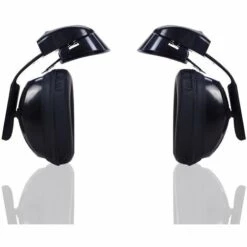 CATHERINE Isolation Phonique Et Réduction Du Bruit, Avec Casque De Sécurité Chantier, Cache-oreilles Noirs Anti-bruit Confortables -Protection auditive et tête Soldes 2022 67435721 4