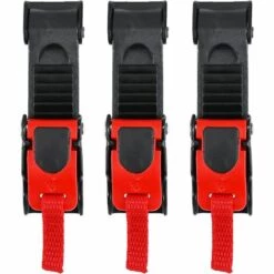 OSQI 3 Pcs Boucle De Casque De Moto, Boucles Attache Rapide Avec Sangle Pour Casque Moto/Vélo